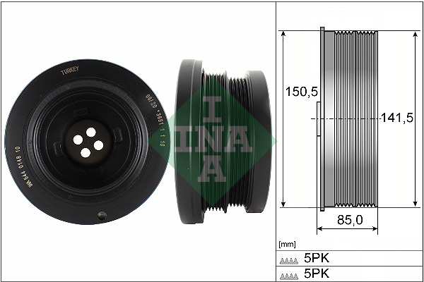 Krukaspoelie INA 544 0148 10