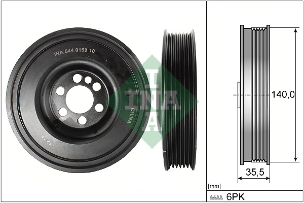 Krukaspoelie INA 544 0159 10