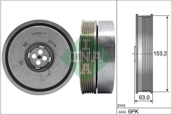 Krukaspoelie INA 544 0502 10