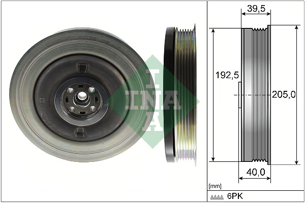 Krukaspoelie INA 544 0503 10