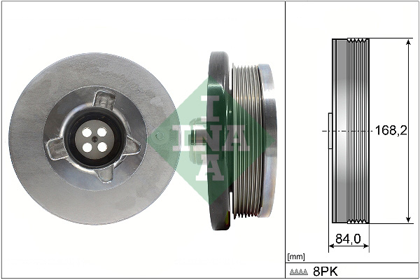 Riemschijf, krukas INA 544 0508 10
