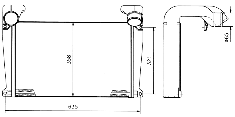 NRF Interkoeler 30093