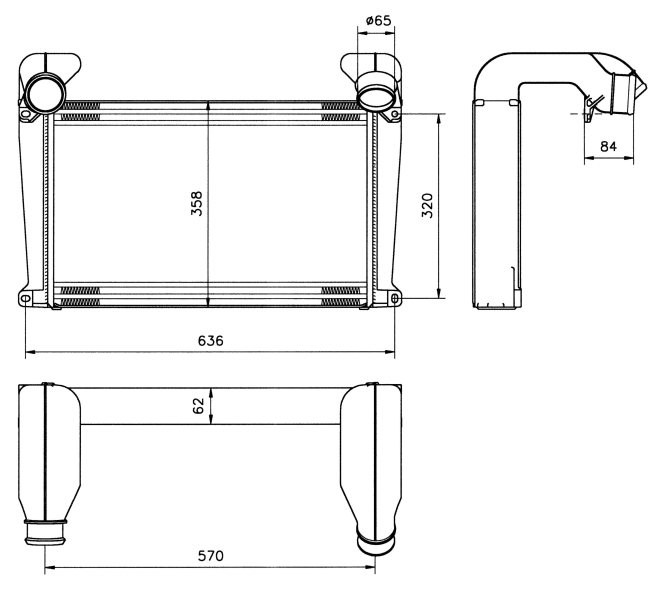 NRF Interkoeler 30099