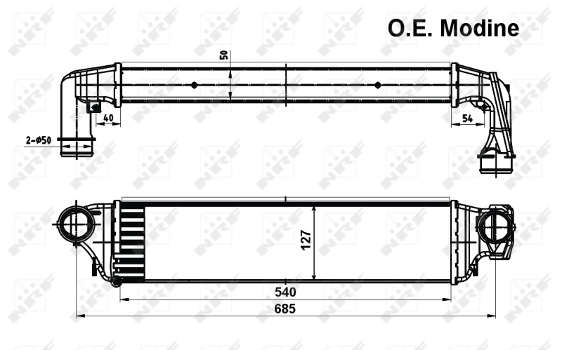 NRF Interkoeler 30119