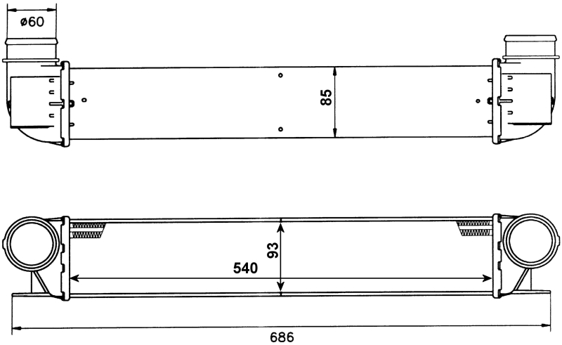 NRF Interkoeler 30129A