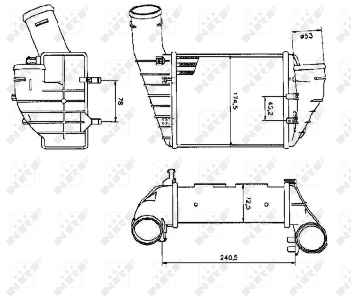 NRF Interkoeler 30131