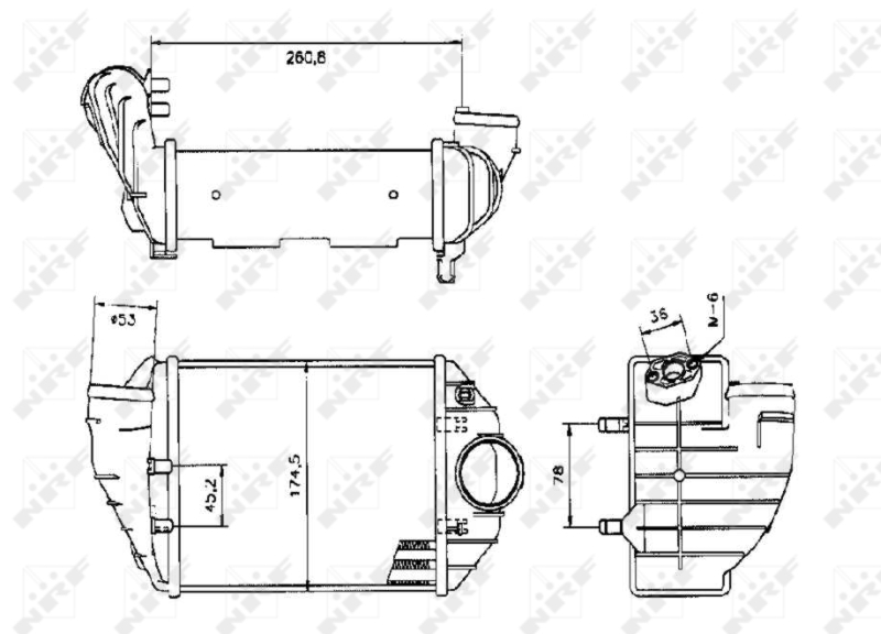 NRF Interkoeler 30133