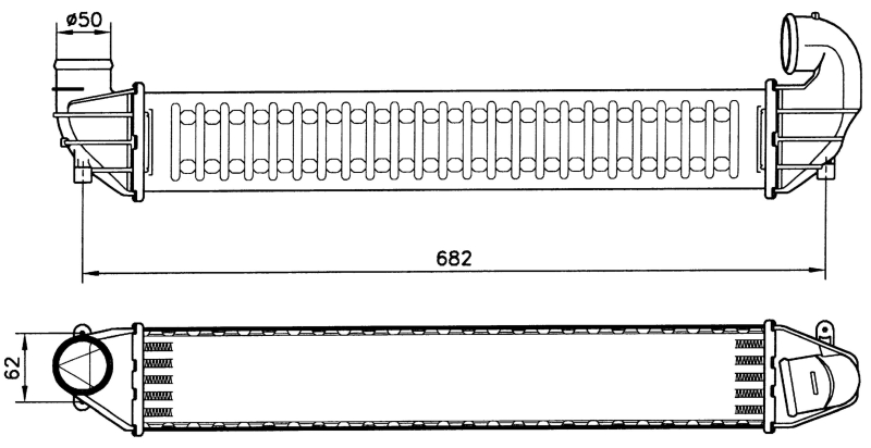 NRF Interkoeler 30139A