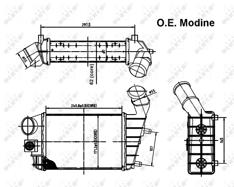 Interkoeler NRF 30142