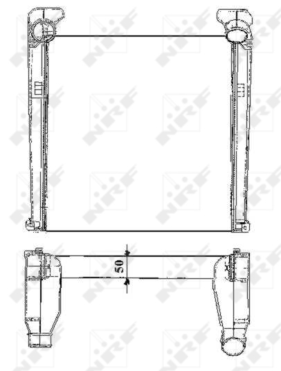 NRF Interkoeler 30144