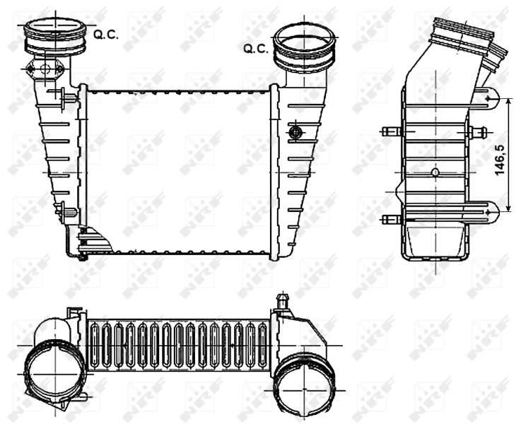 NRF Interkoeler 30147A