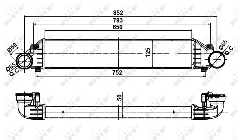 NRF Interkoeler 30161A