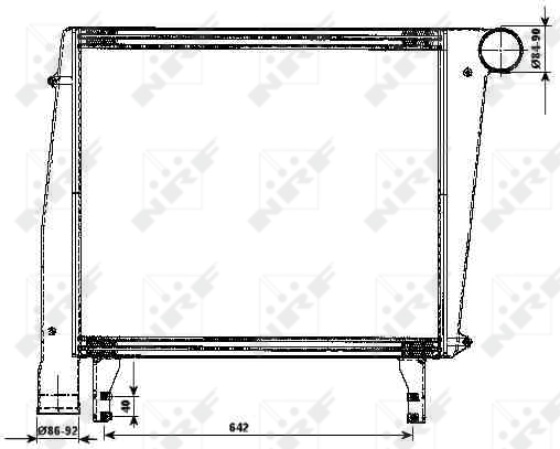 NRF Interkoeler 30171