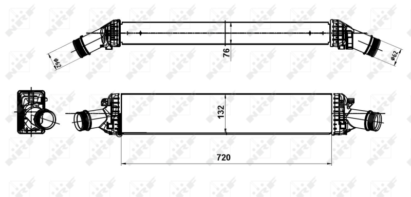 NRF Interkoeler 30189