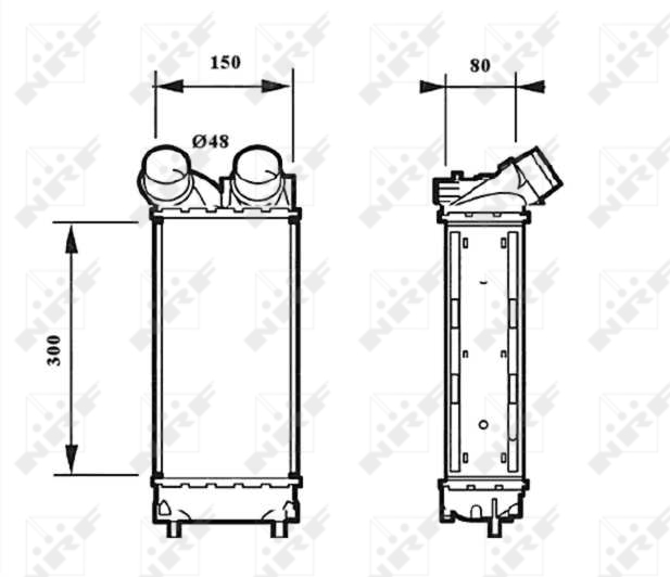 NRF Interkoeler 30190