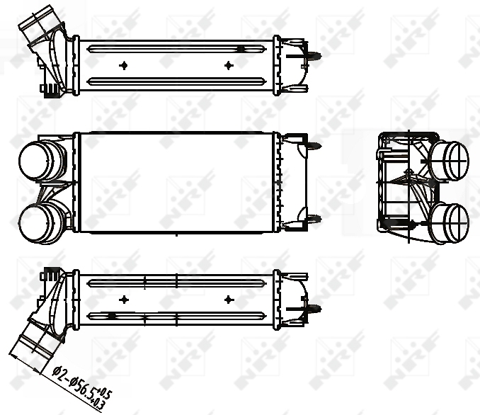 NRF Interkoeler 30191