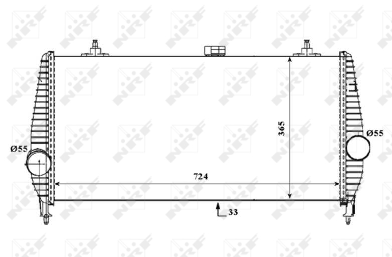 NRF Interkoeler 30194