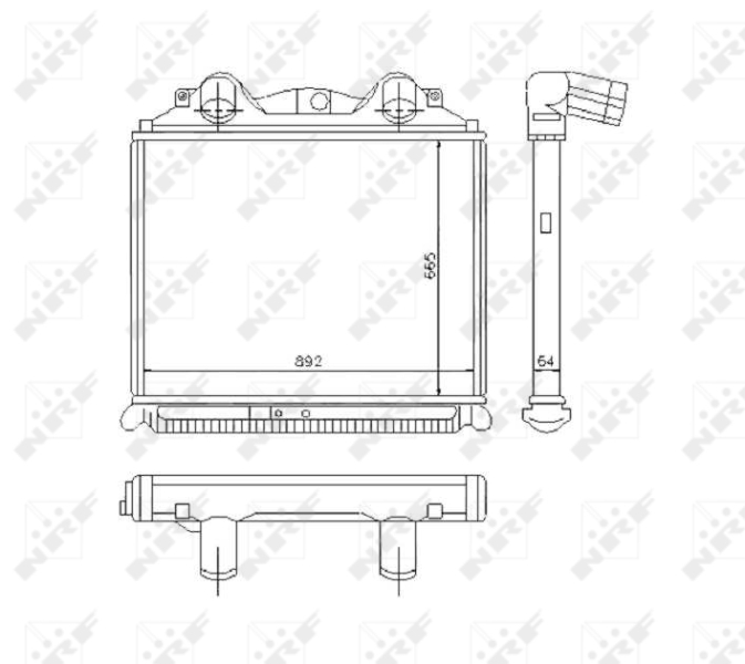 NRF Interkoeler 30203