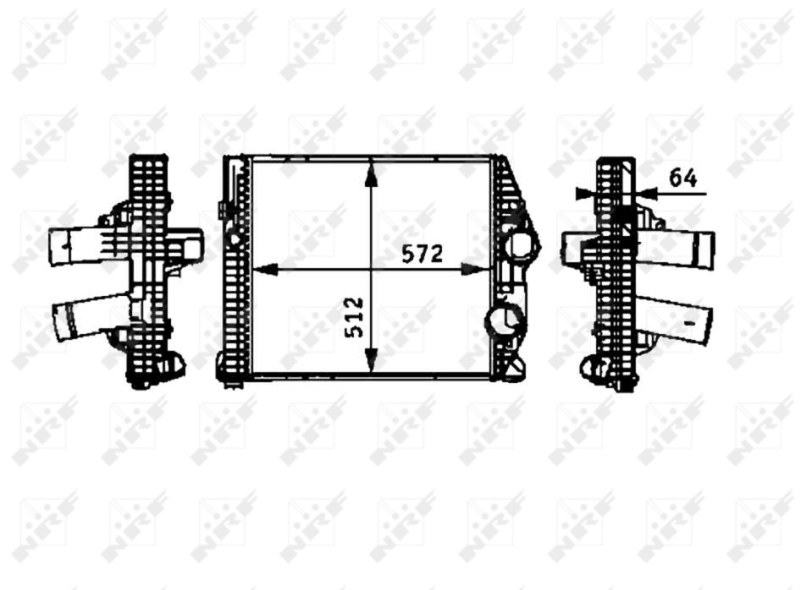 NRF Interkoeler 30211