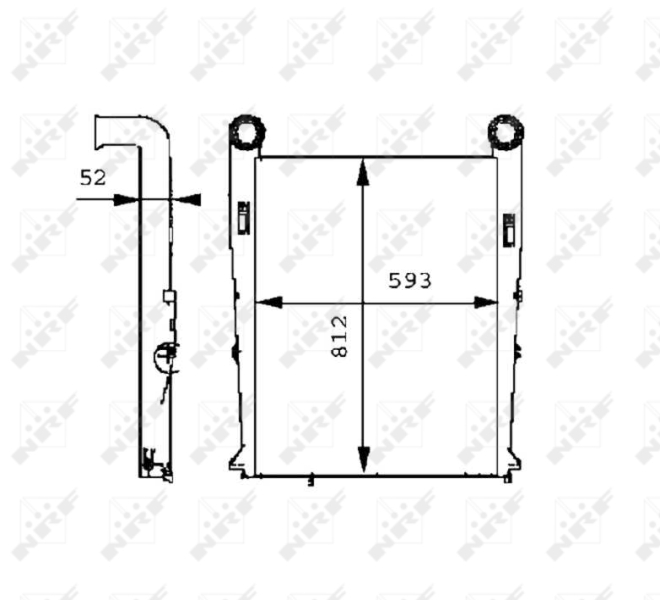 NRF Interkoeler 30219