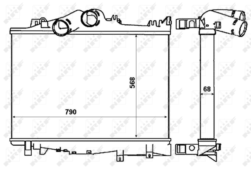 NRF Interkoeler 30229