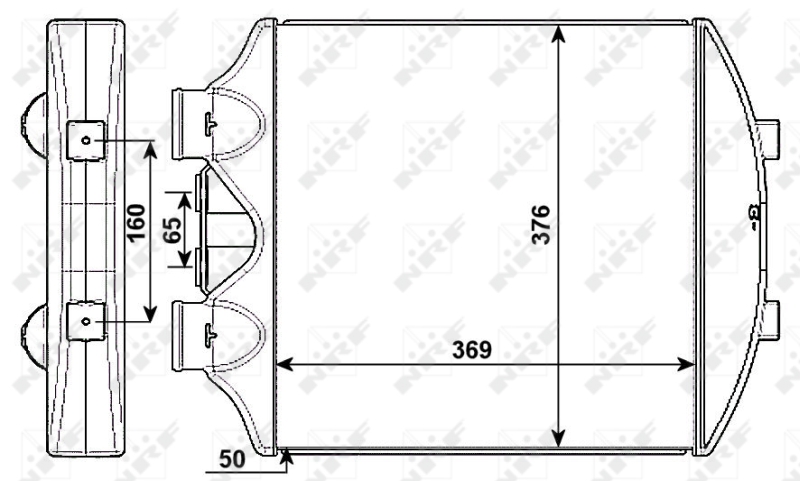 NRF Interkoeler 30236