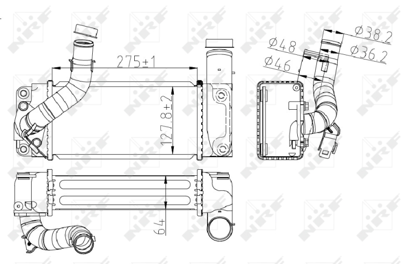 NRF Interkoeler 30245