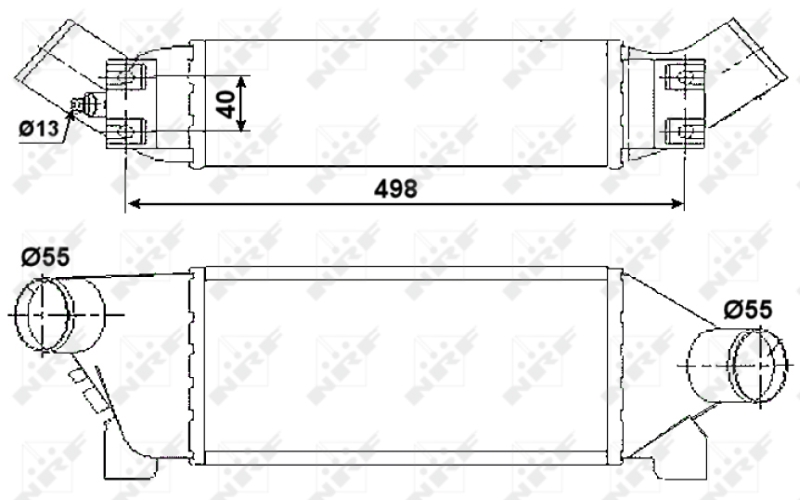 NRF Interkoeler 30259