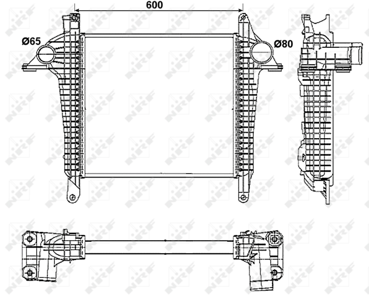 NRF Interkoeler 30261