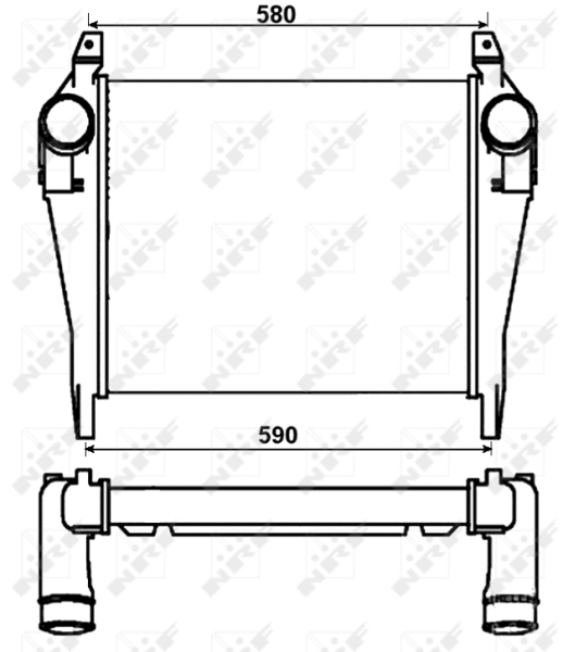 NRF Interkoeler 30264