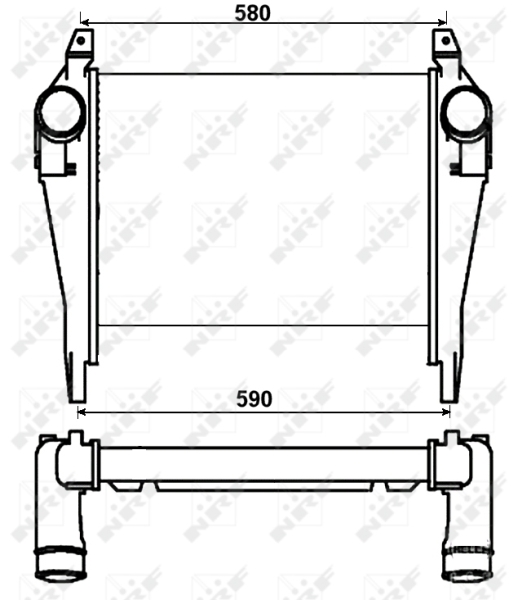 NRF Interkoeler 30265