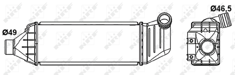 NRF Interkoeler 30275