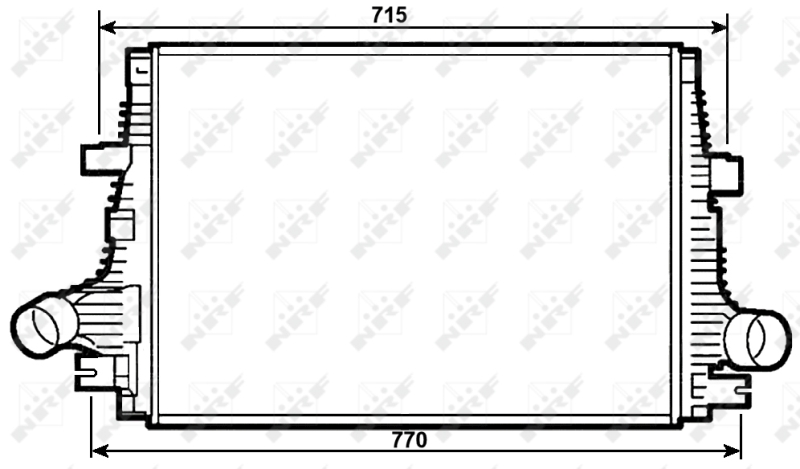 Interkoeler NRF 30284