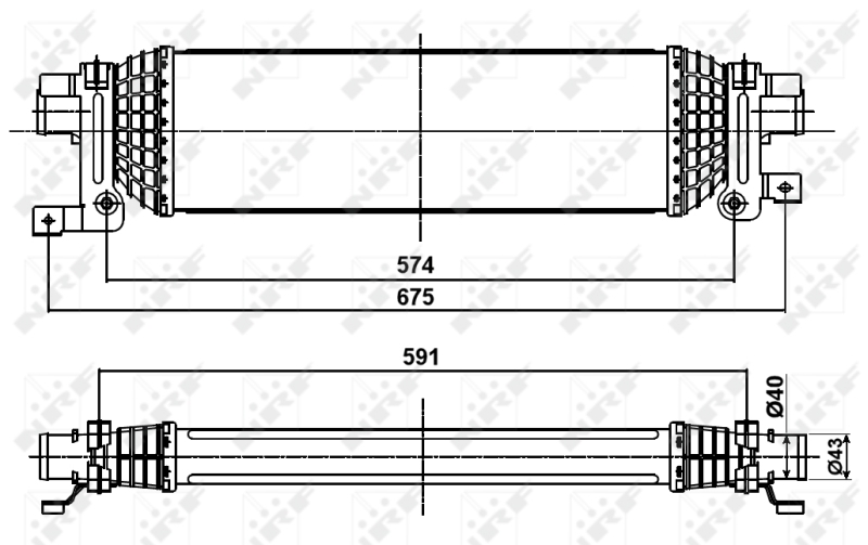 NRF Interkoeler 30285