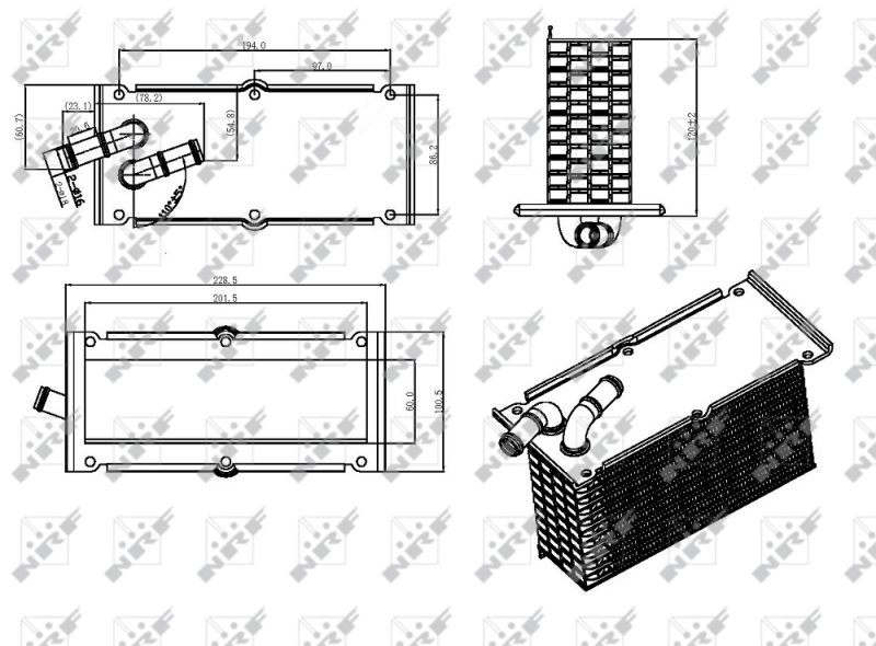 NRF Interkoeler 30292