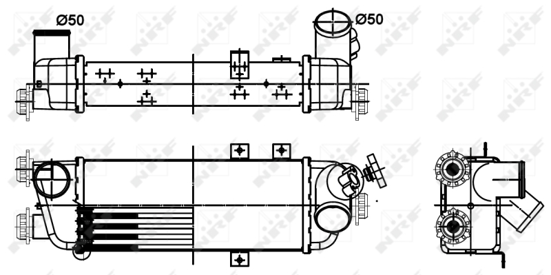 NRF Interkoeler 30305