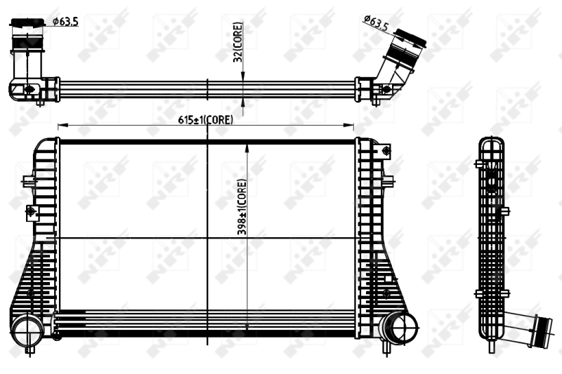 NRF Interkoeler 30306