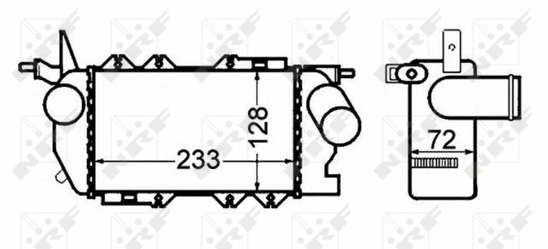 NRF Interkoeler 30309