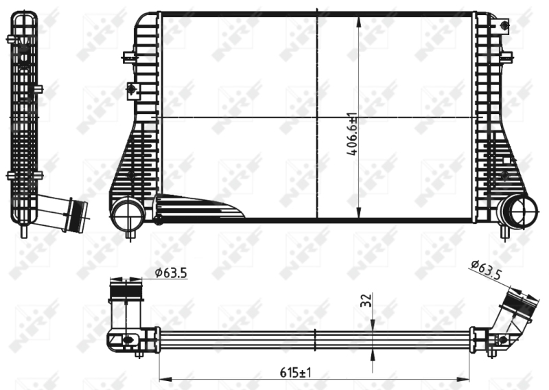 NRF Interkoeler 30316