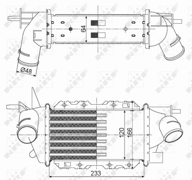 NRF Interkoeler 30352