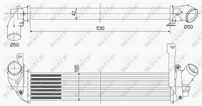 NRF Interkoeler 30353