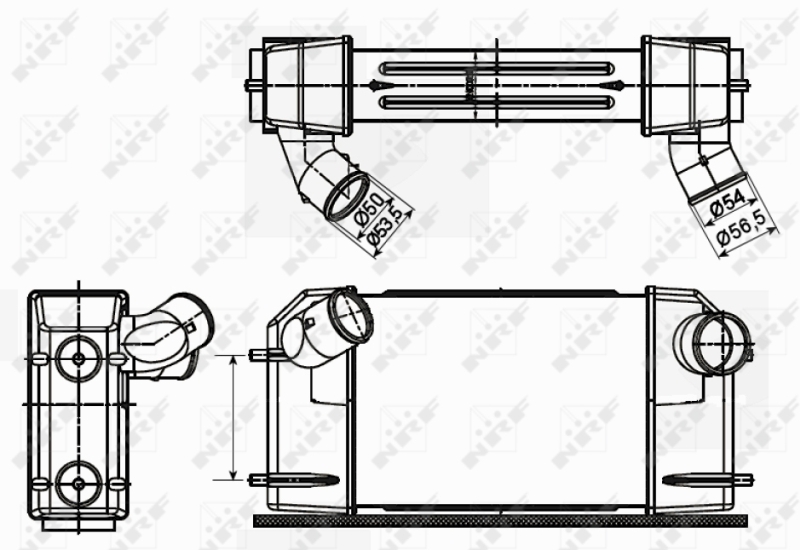 NRF Interkoeler 30355