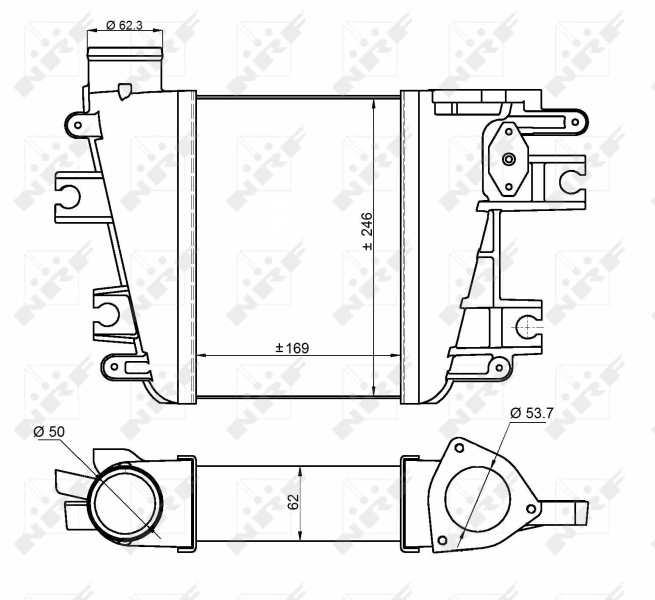 NRF Interkoeler 30384