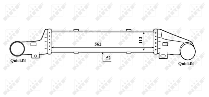 NRF Interkoeler 30420