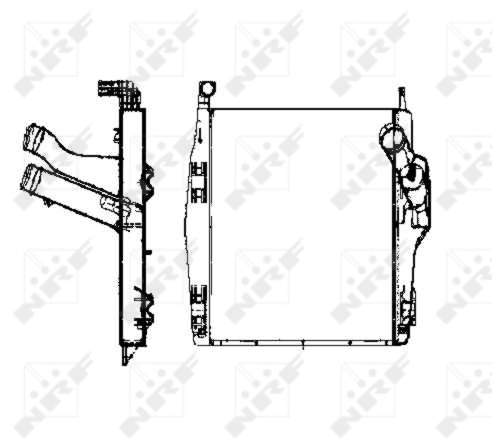 NRF Interkoeler 30448