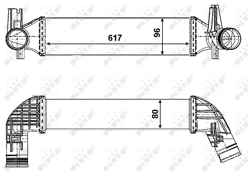 NRF Interkoeler 30463