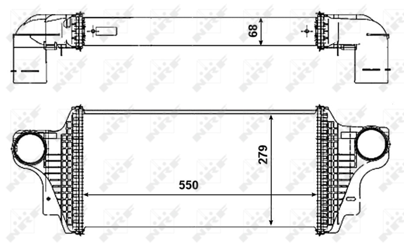 NRF Interkoeler 30465