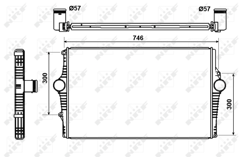 NRF Interkoeler 30501