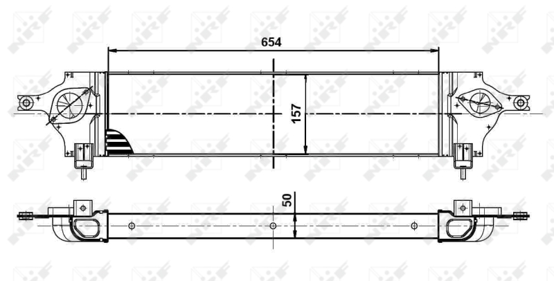 NRF Interkoeler 30513