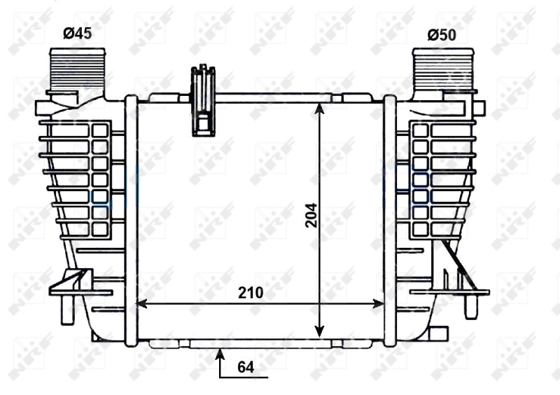 NRF Interkoeler 30518